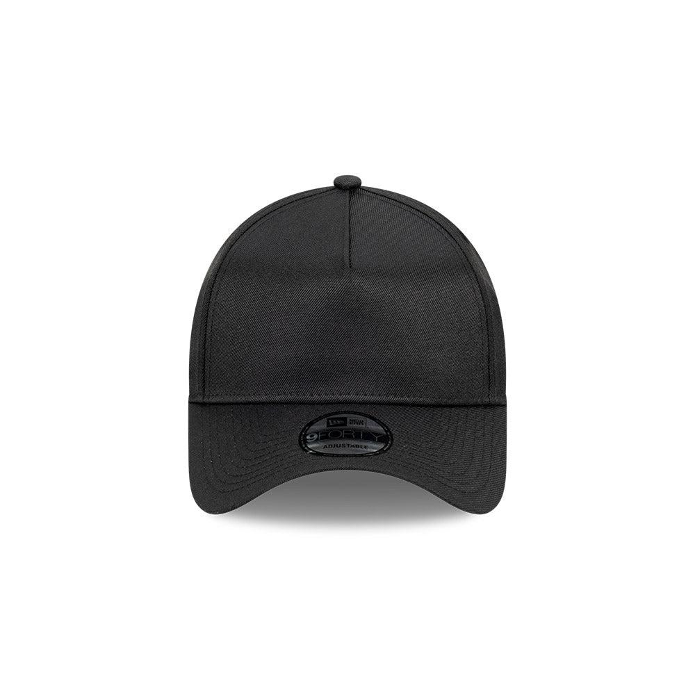 New Era Hat - Blank Repreve Black 9Forty A-Frame Snapback Cap